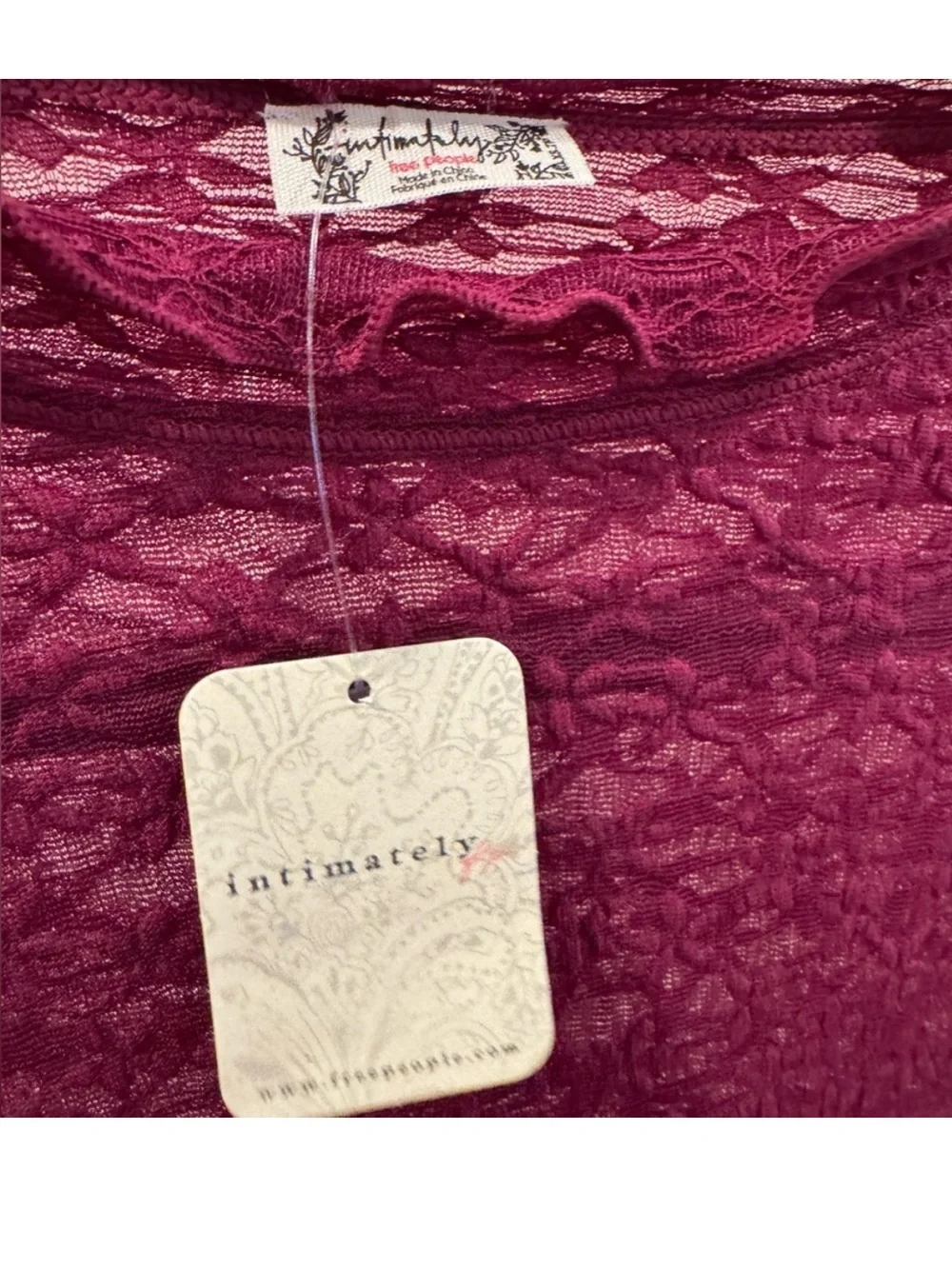 NWT FREE PEOPLE INTIMATELY FROM THE START MOCKNECK TOP XS